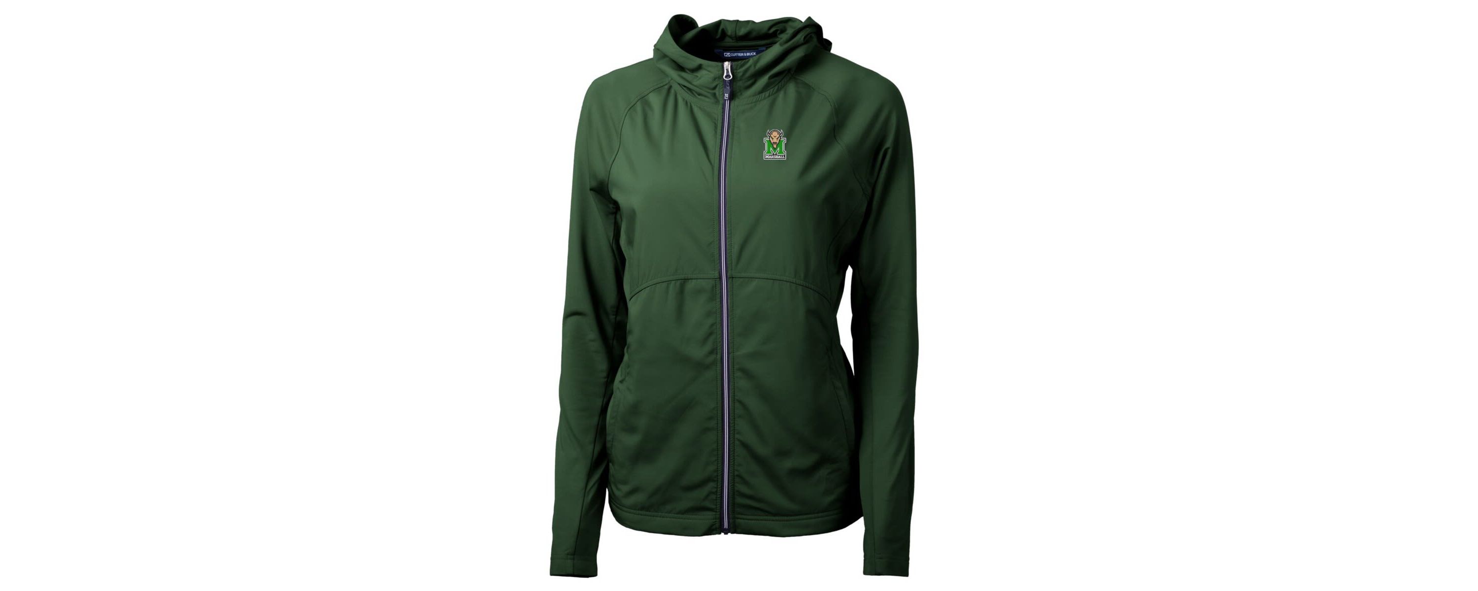 NCAA Hunter Marshall Thundering Herd Adapt Eco Knit Full-Zip Hoodie