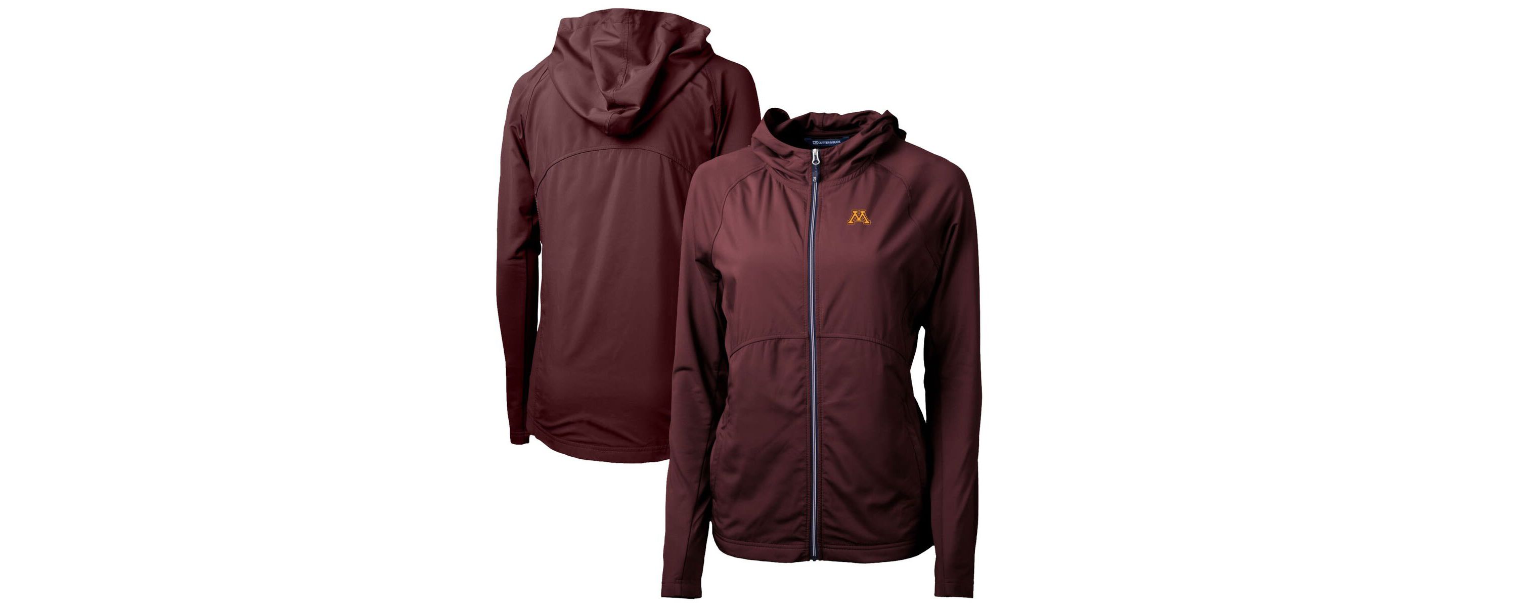 NCAA Minnesota Golden Gophers Adapt Eco Knit Full-Zip Hoodie