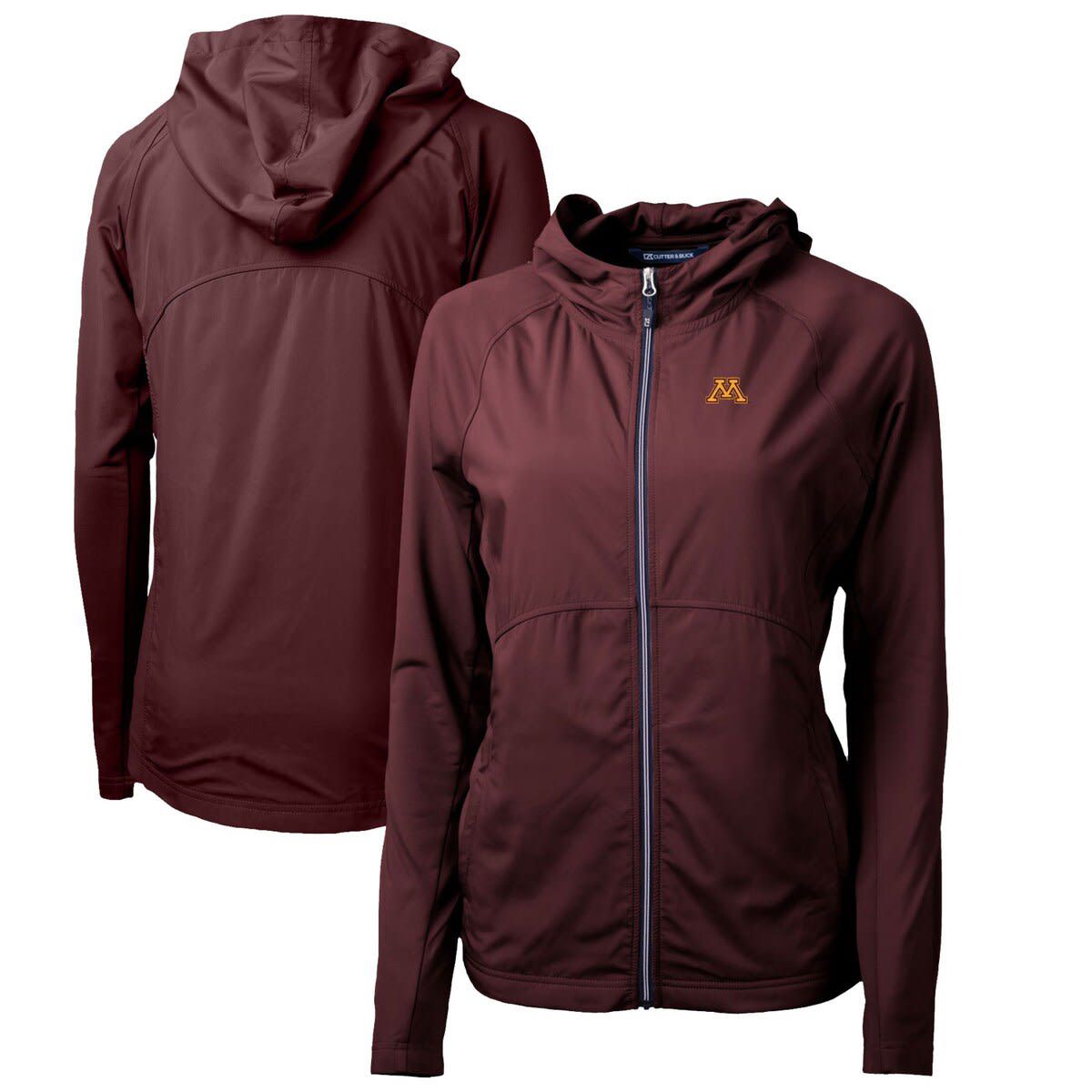 NCAA Minnesota Golden Gophers Adapt Eco Knit Full-Zip Hoodie