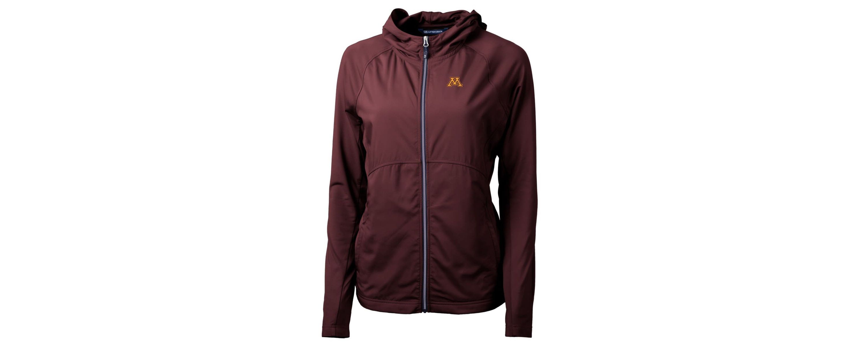 NCAA Minnesota Golden Gophers Adapt Eco Knit Full-Zip Hoodie