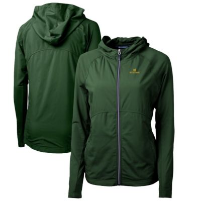 NCAA Hunter Notre Dame Fighting Irish Adapt Eco Knit Full-Zip Hoodie