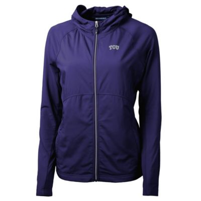 NCAA TCU Horned Frogs Adapt Eco Knit Full-Zip Hoodie