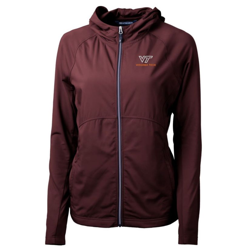 NCAA Virginia Tech Hokies Adapt Eco Knit Full-Zip Hoodie