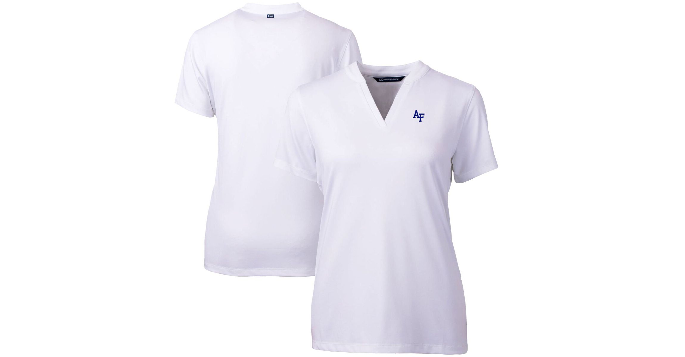 NCAA Air Force Falcons Forge Blade V-Neck Top
