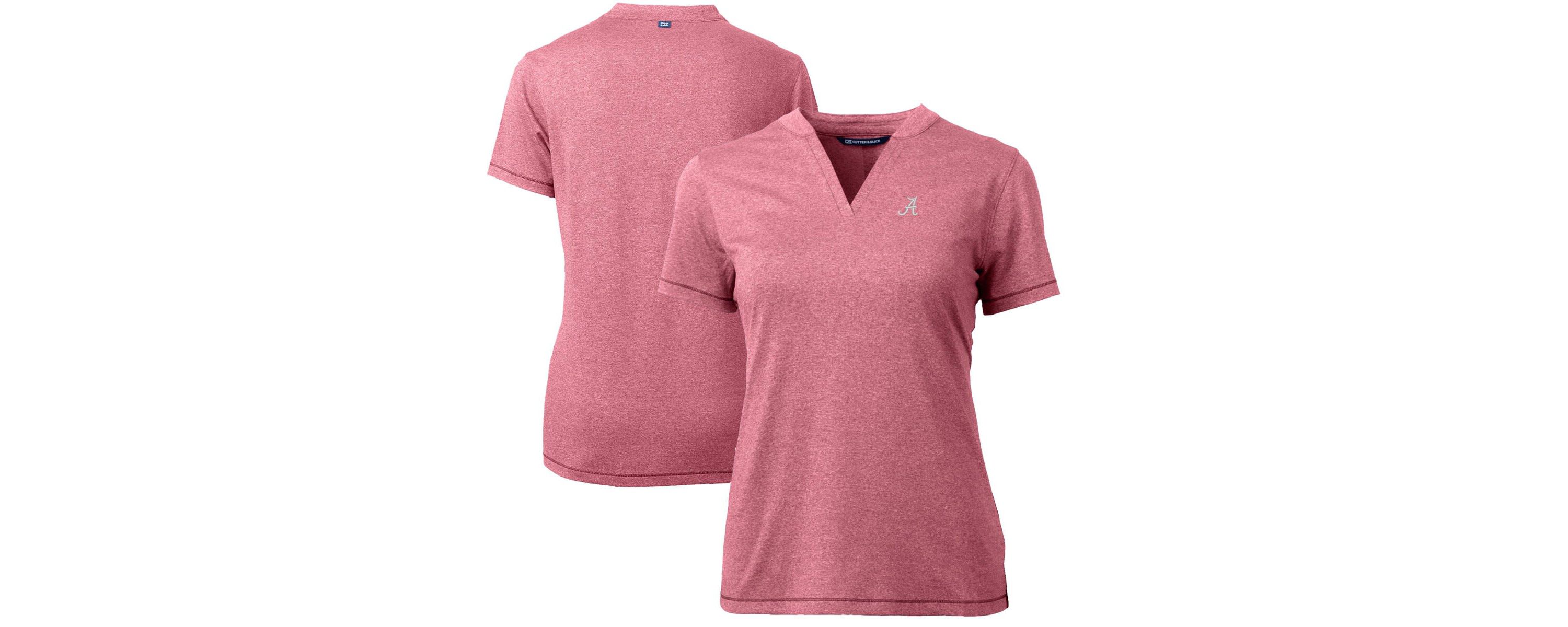 Alabama Crimson Tide NCAA Alabama Tide Forge Blade V-Neck Top