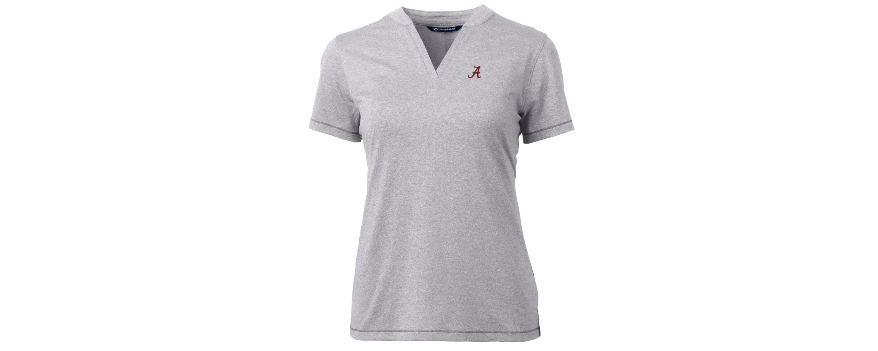 Alabama Crimson Tide NCAA Alabama Tide Forge Blade V-Neck Top