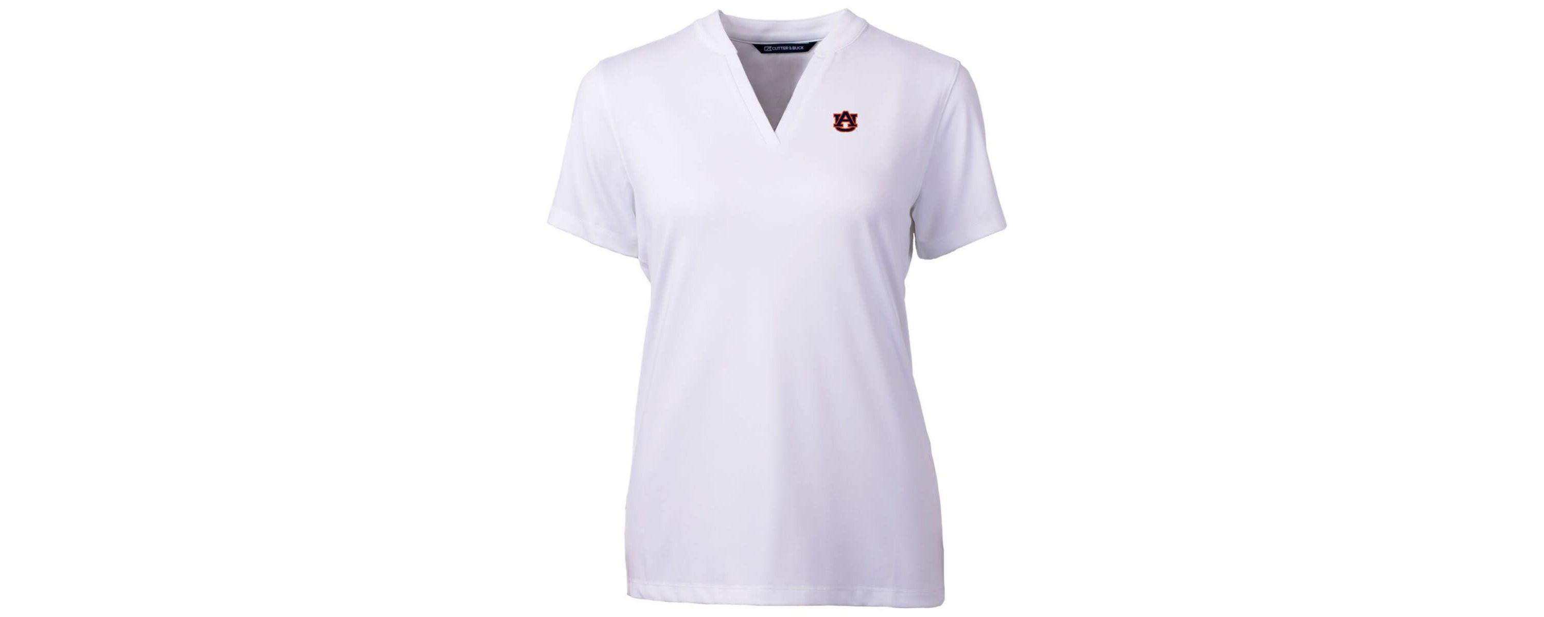 NCAA Auburn Tigers Forge Blade V-Neck Top