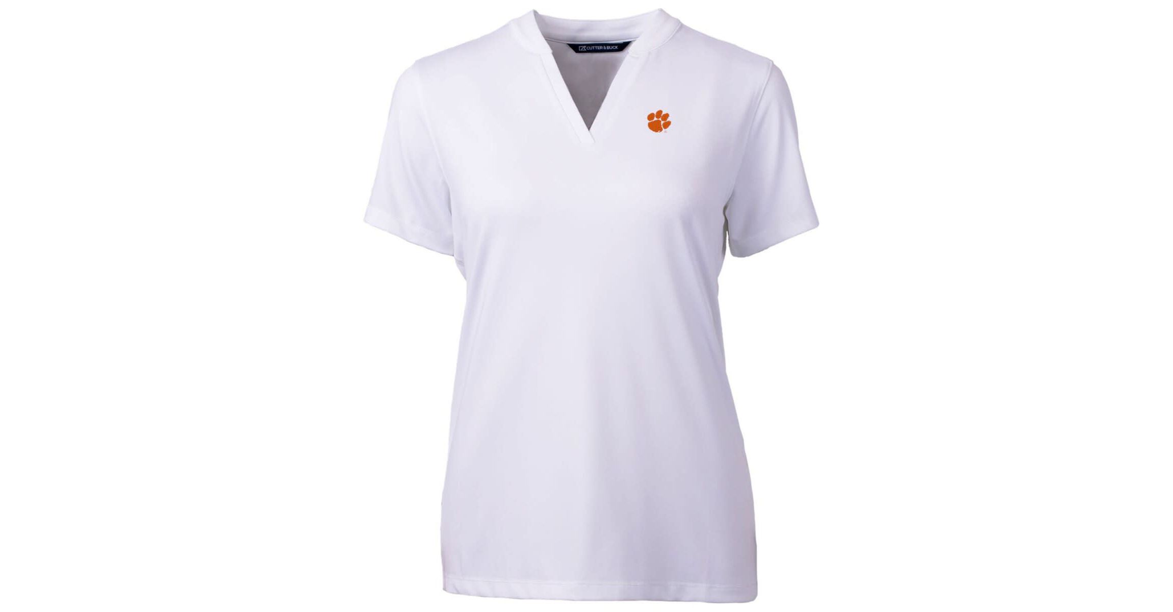 NCAA Clemson Tigers Forge Blade V-Neck Top