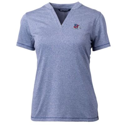 NCAA Fresno State Bulldogs Forge Blade V-Neck Top