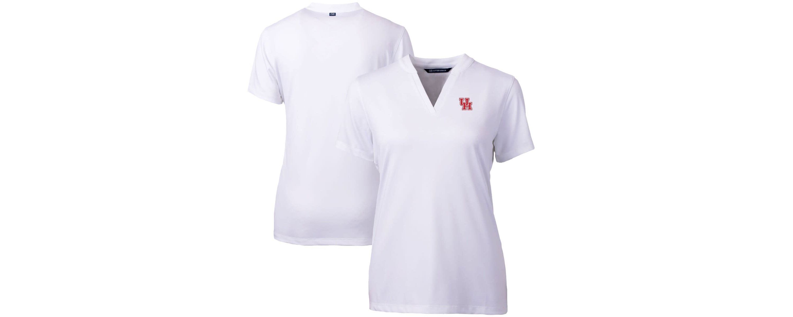 NCAA Houston Cougars Forge Blade V-Neck Top