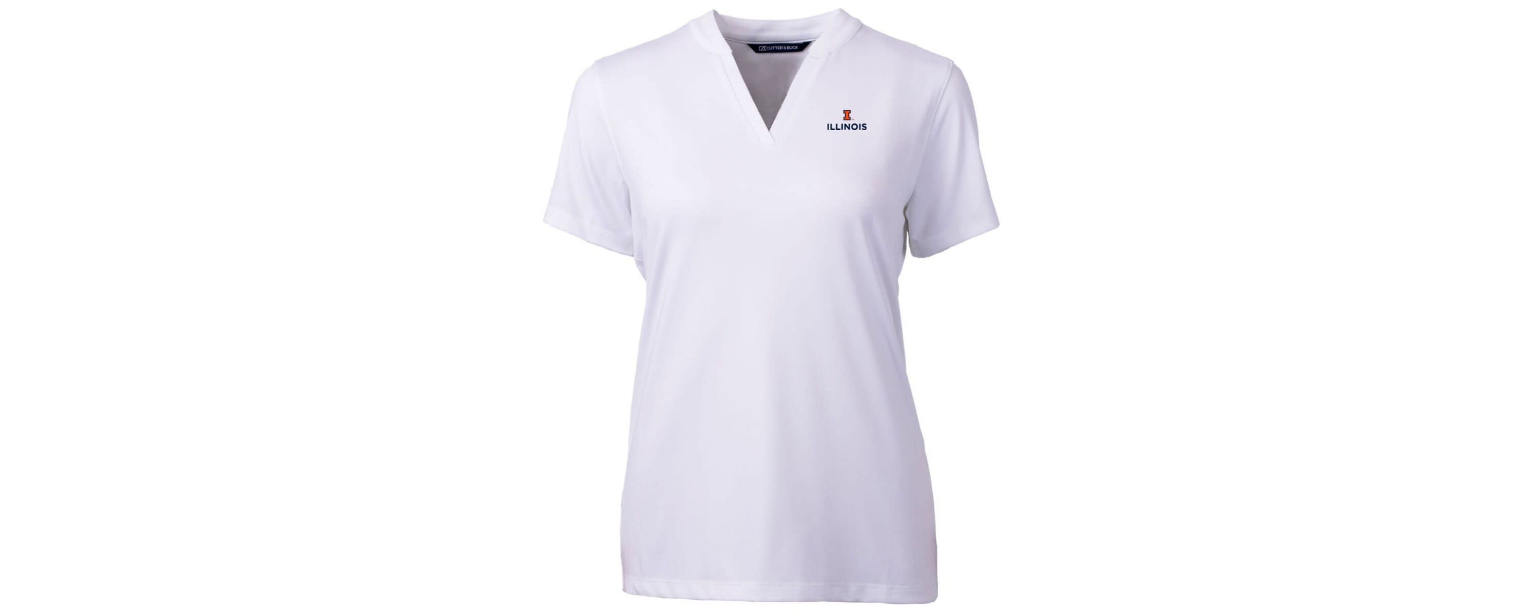 NCAA Illinois Fighting Illini Forge Blade V-Neck Top