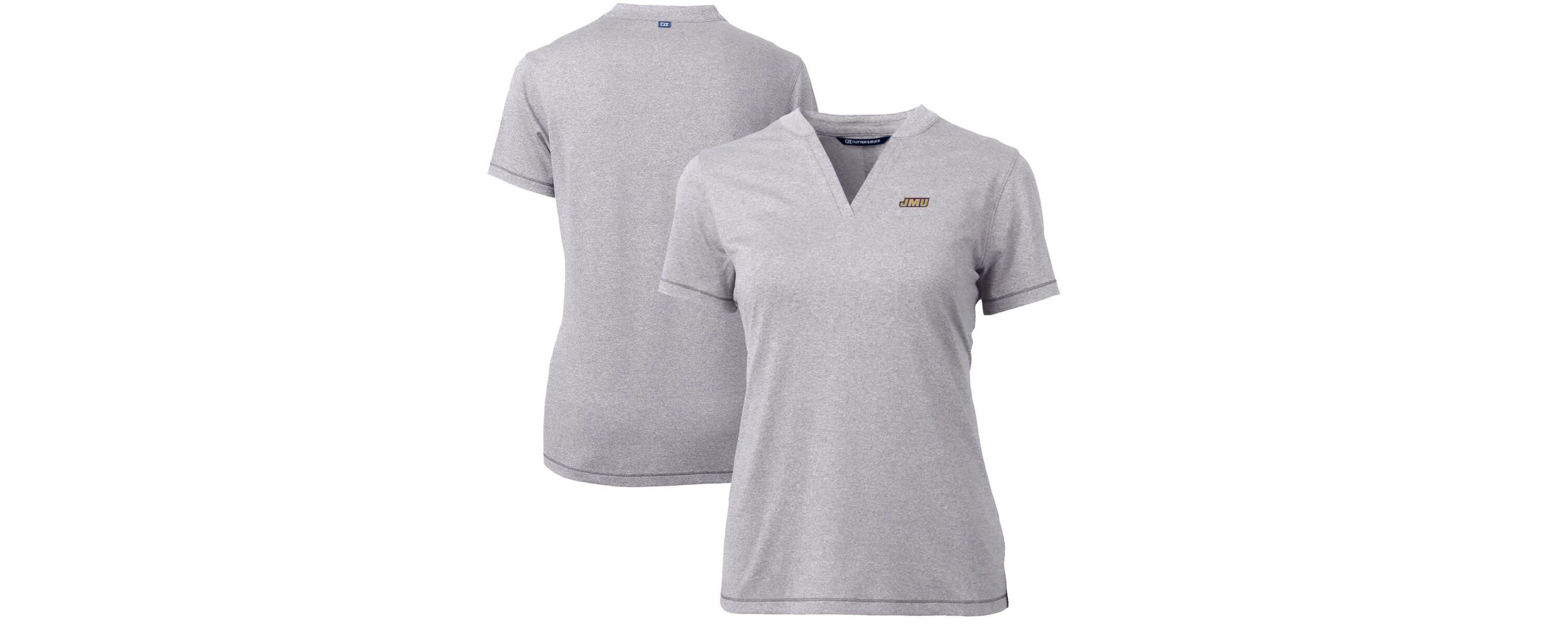NCAA James Madison Dukes Forge Blade V-Neck Top