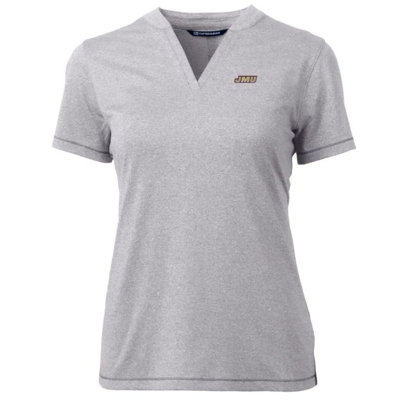 NCAA James Madison Dukes Forge Blade V-Neck Top