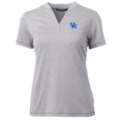 NCAA Heather Kentucky Wildcats Forge Blade V-Neck Top