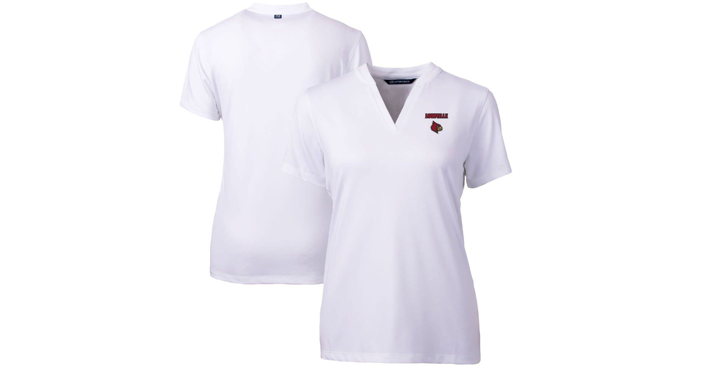 NCAA Louisville Cardinals Forge Blade V-Neck Top