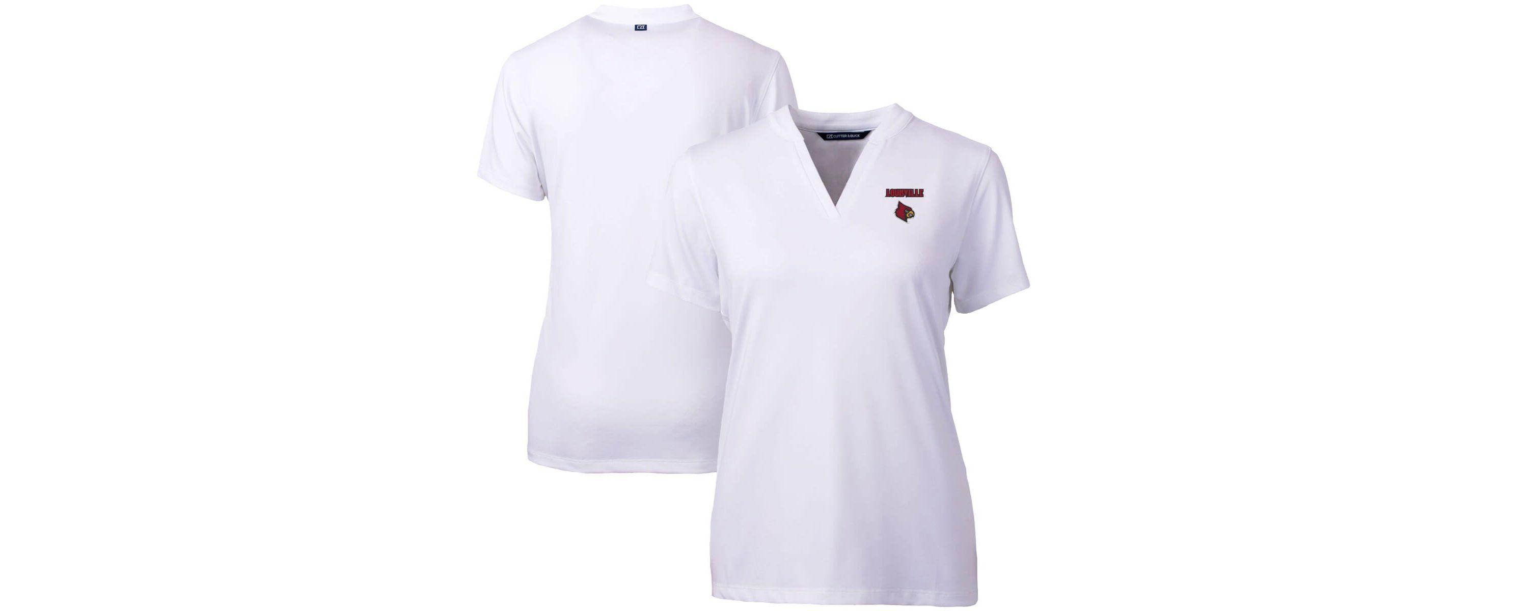 NCAA Louisville Cardinals Forge Blade V-Neck Top