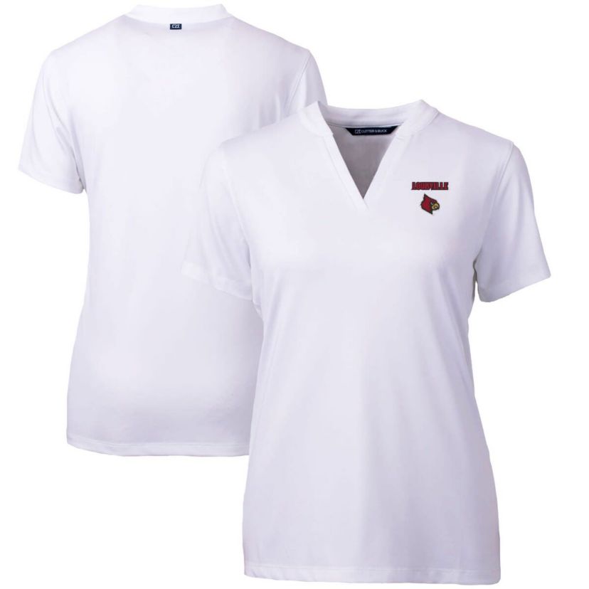 NCAA Louisville Cardinals Forge Blade V-Neck Top