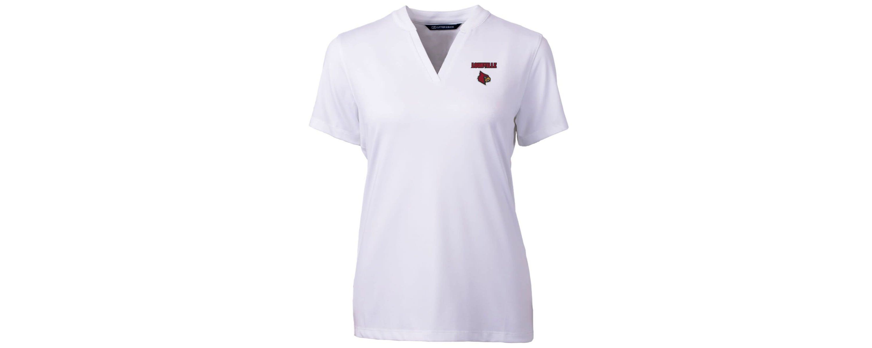 NCAA Louisville Cardinals Forge Blade V-Neck Top