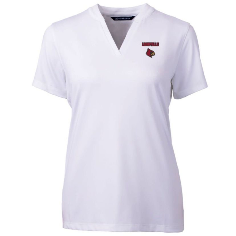 NCAA Louisville Cardinals Forge Blade V-Neck Top