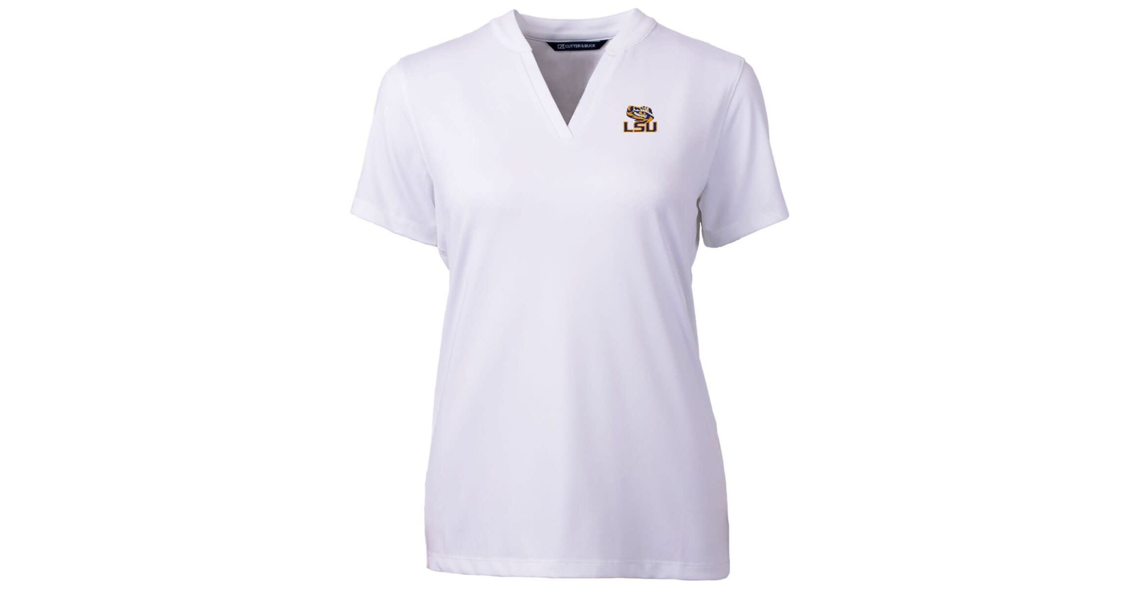 NCAA LSU Tigers Forge Blade V-Neck Top