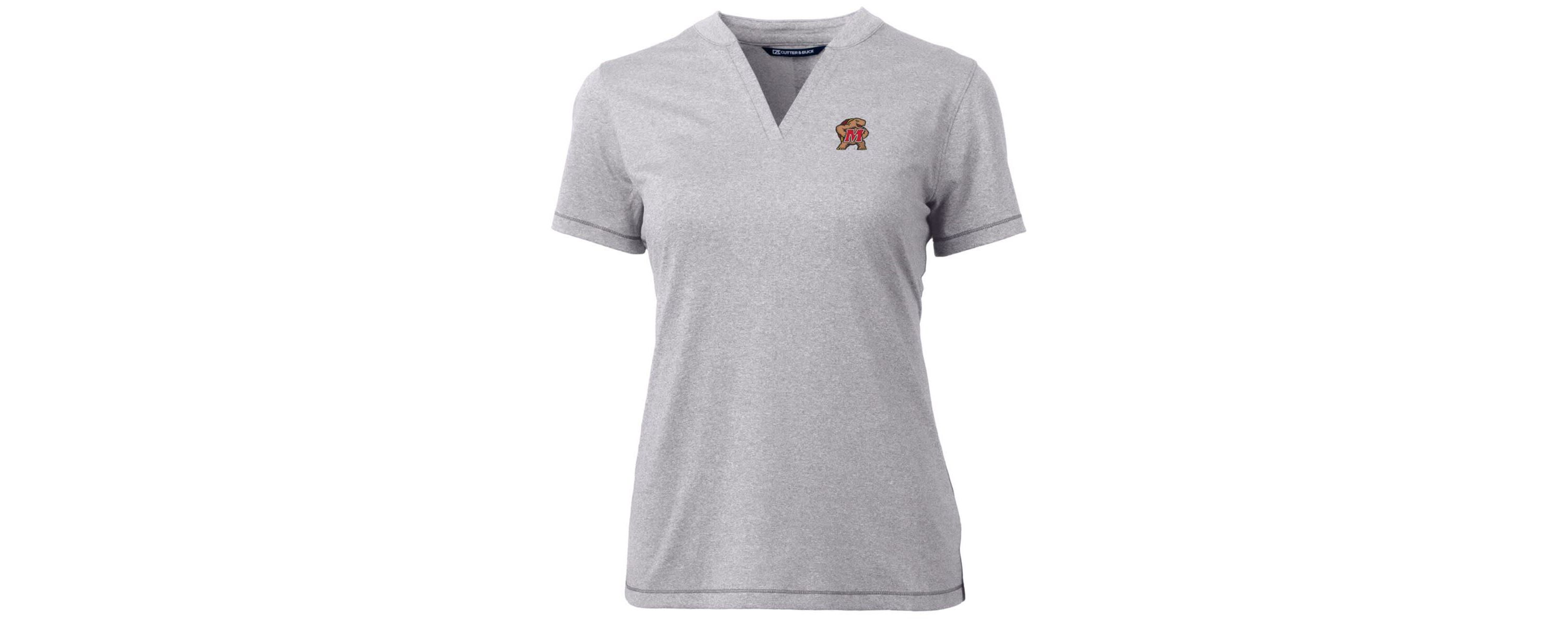 NCAA Maryland Terrapins Forge Blade V-Neck Top