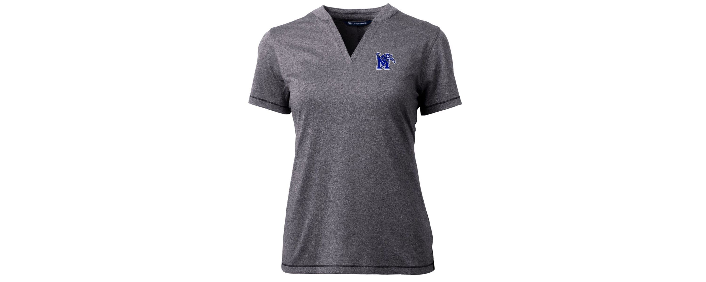 NCAA Memphis Tigers Forge Blade V-Neck Top