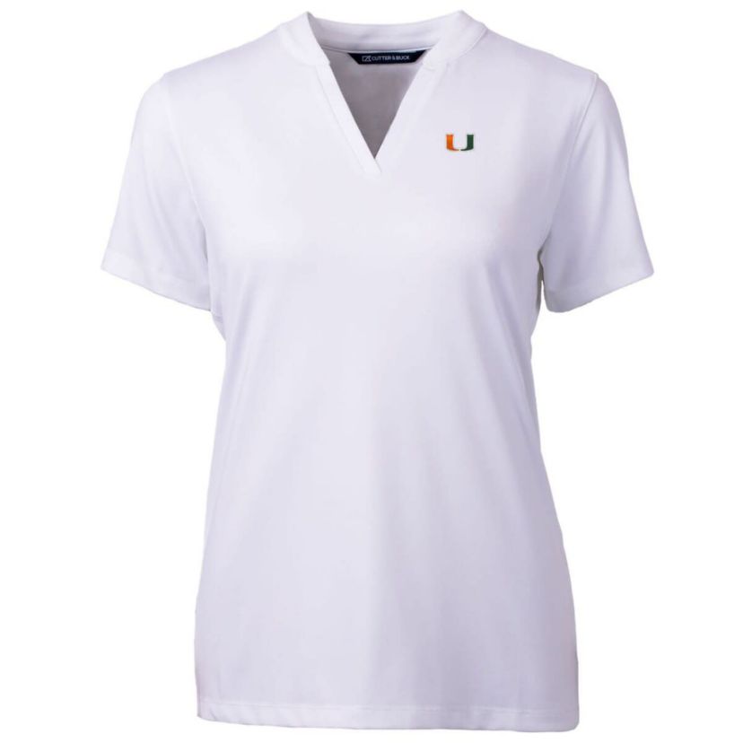 Miami (FL) Hurricanes NCAA Miami Hurricanes Forge Blade V-Neck Top