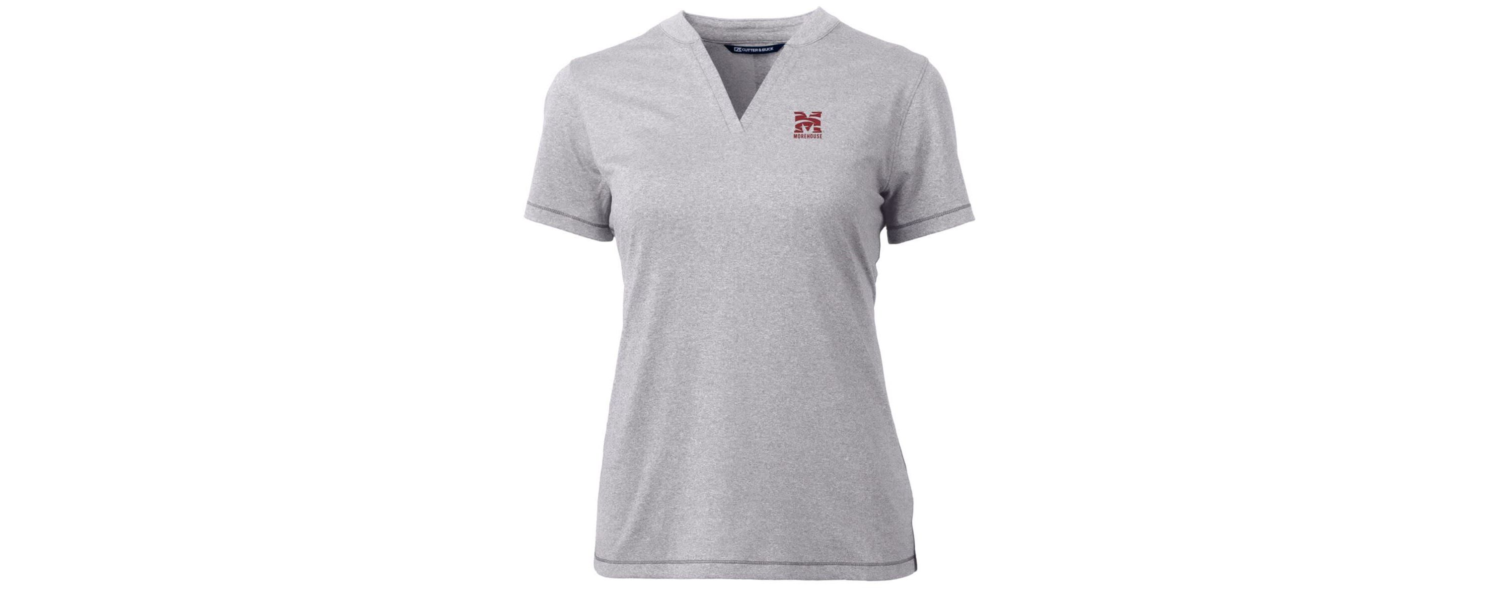 Morehouse Maroon Tigers NCAA Morehouse Tigers Forge Blade V-Neck Top