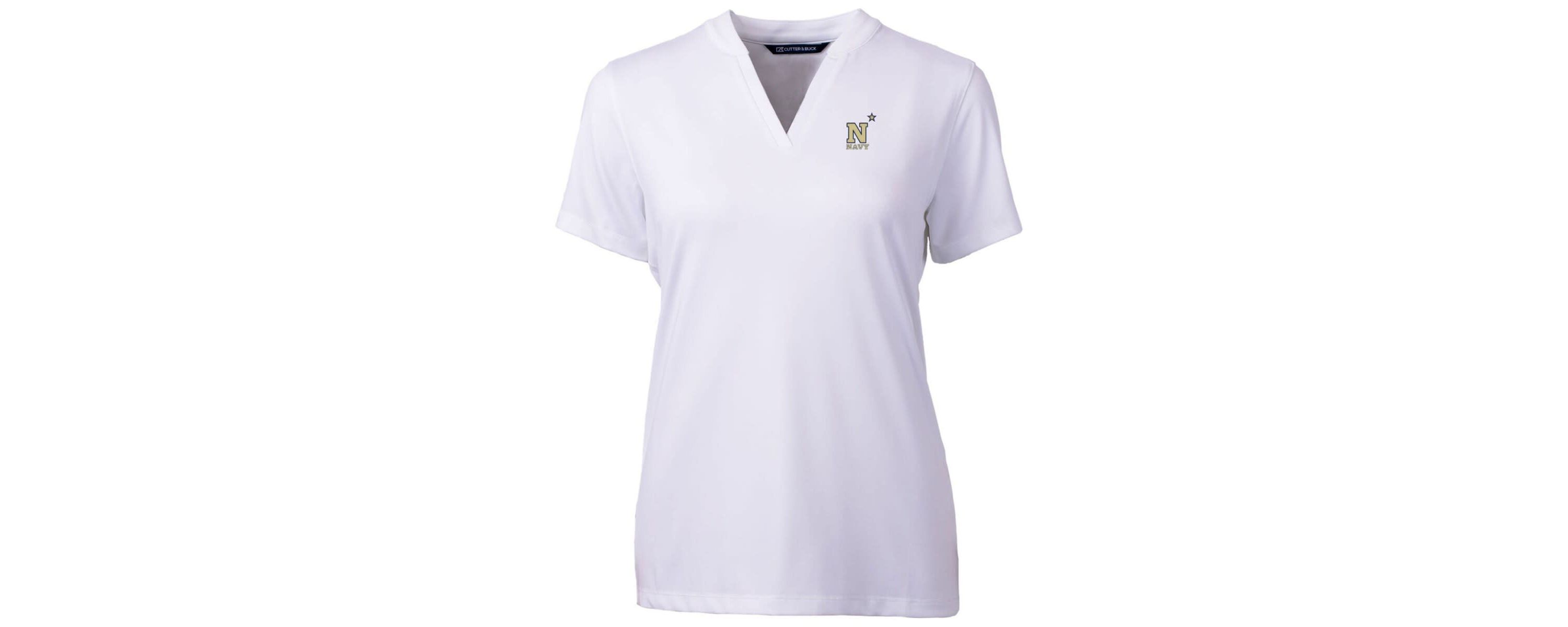 Navy Midshipmen NCAA Midshipmen Forge Blade V-Neck Top