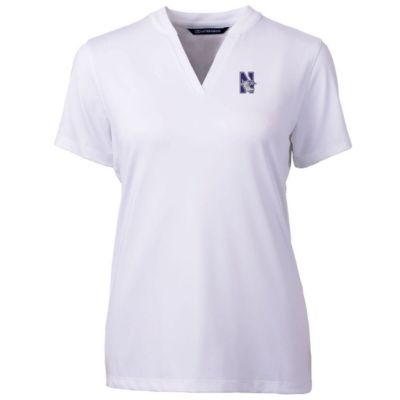 NCAA Northwestern Wildcats Forge Blade V-Neck Top