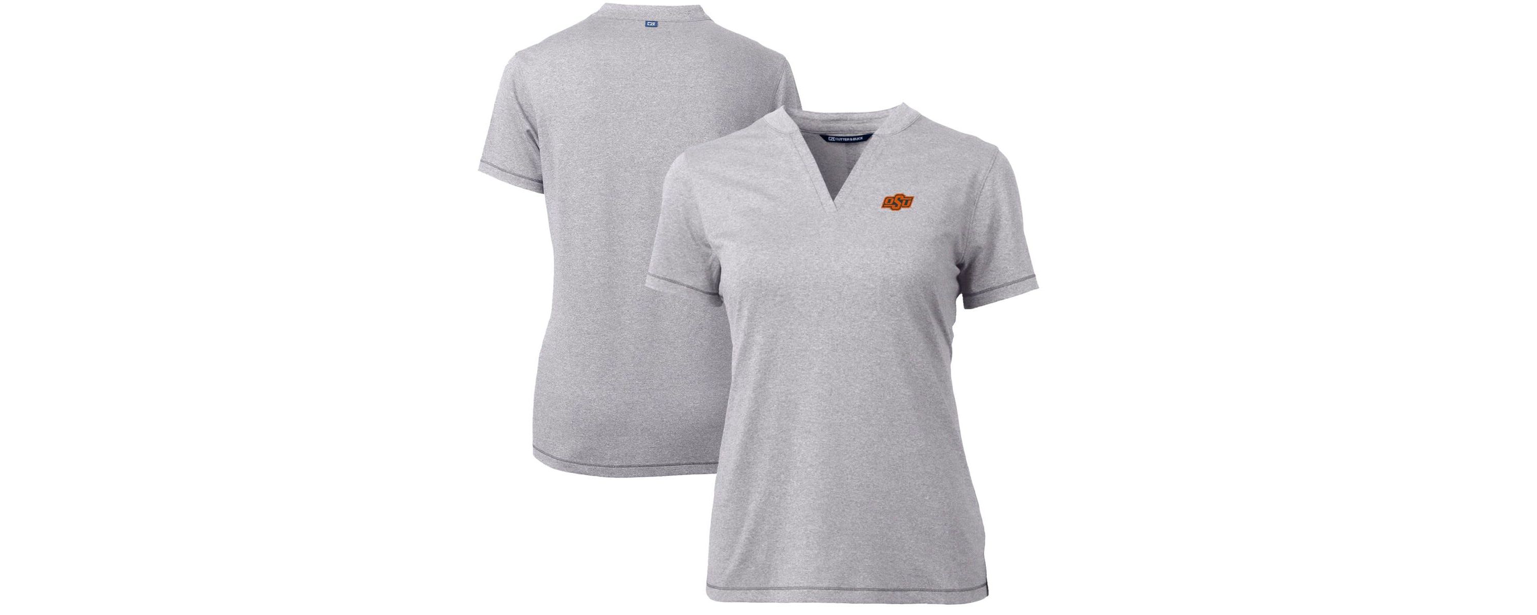 NCAA Oklahoma State Cowboys Forge Blade V-Neck Top