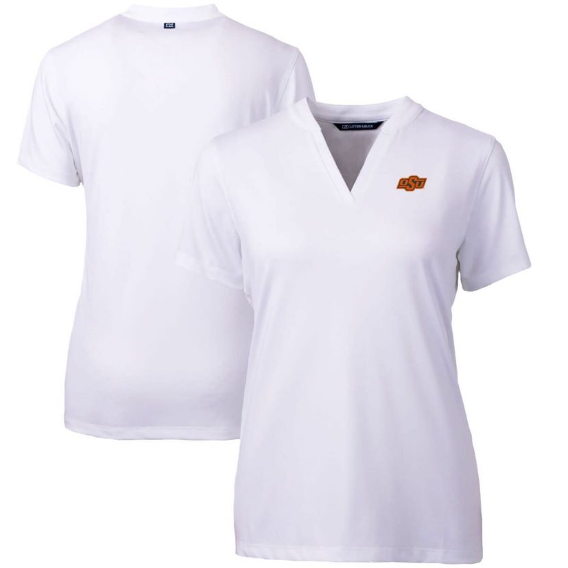 NCAA Oklahoma State Cowboys Forge Blade V-Neck Top