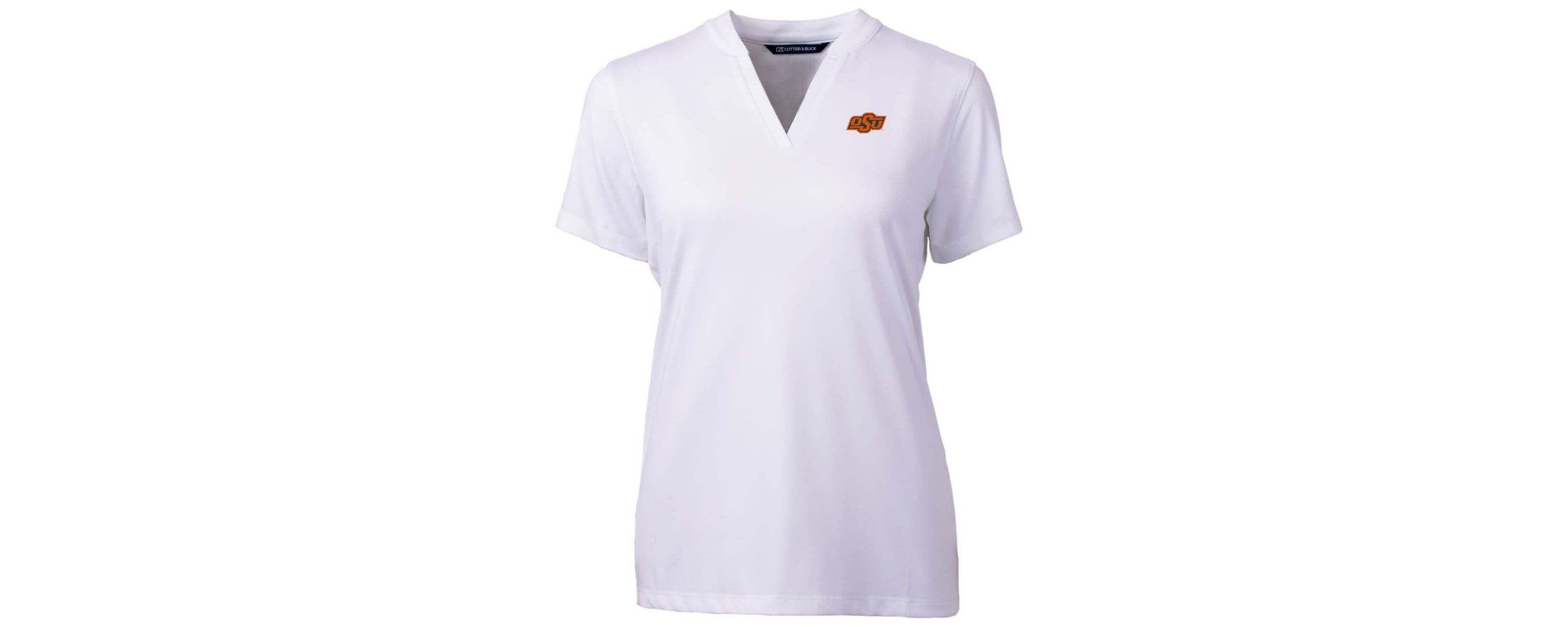 NCAA Oklahoma State Cowboys Forge Blade V-Neck Top