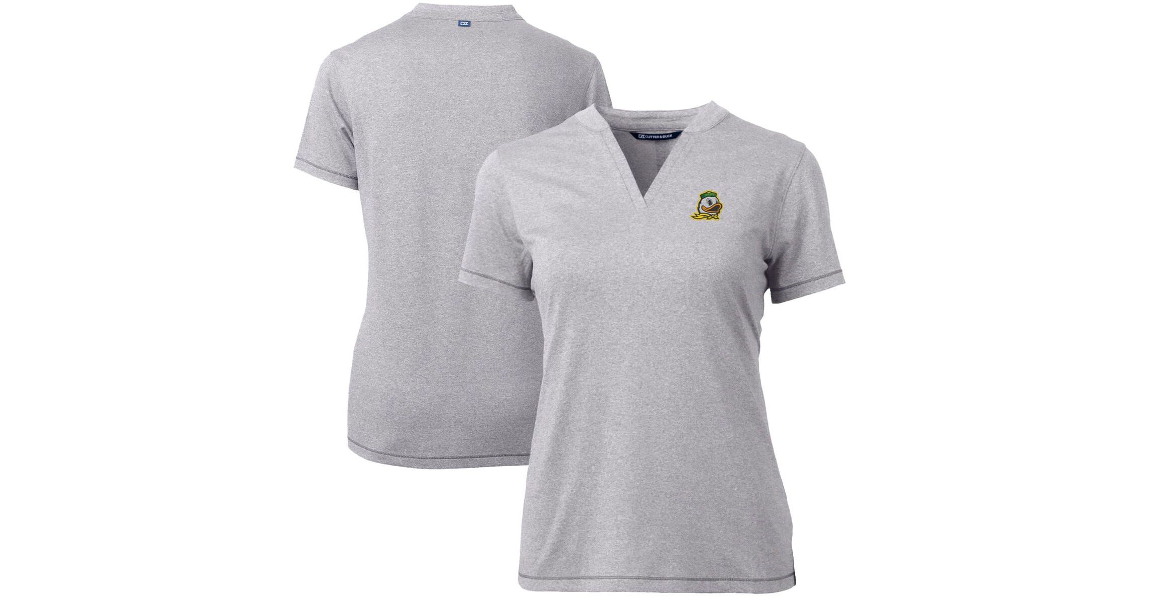 NCAA Oregon Ducks Forge Blade V-Neck Top