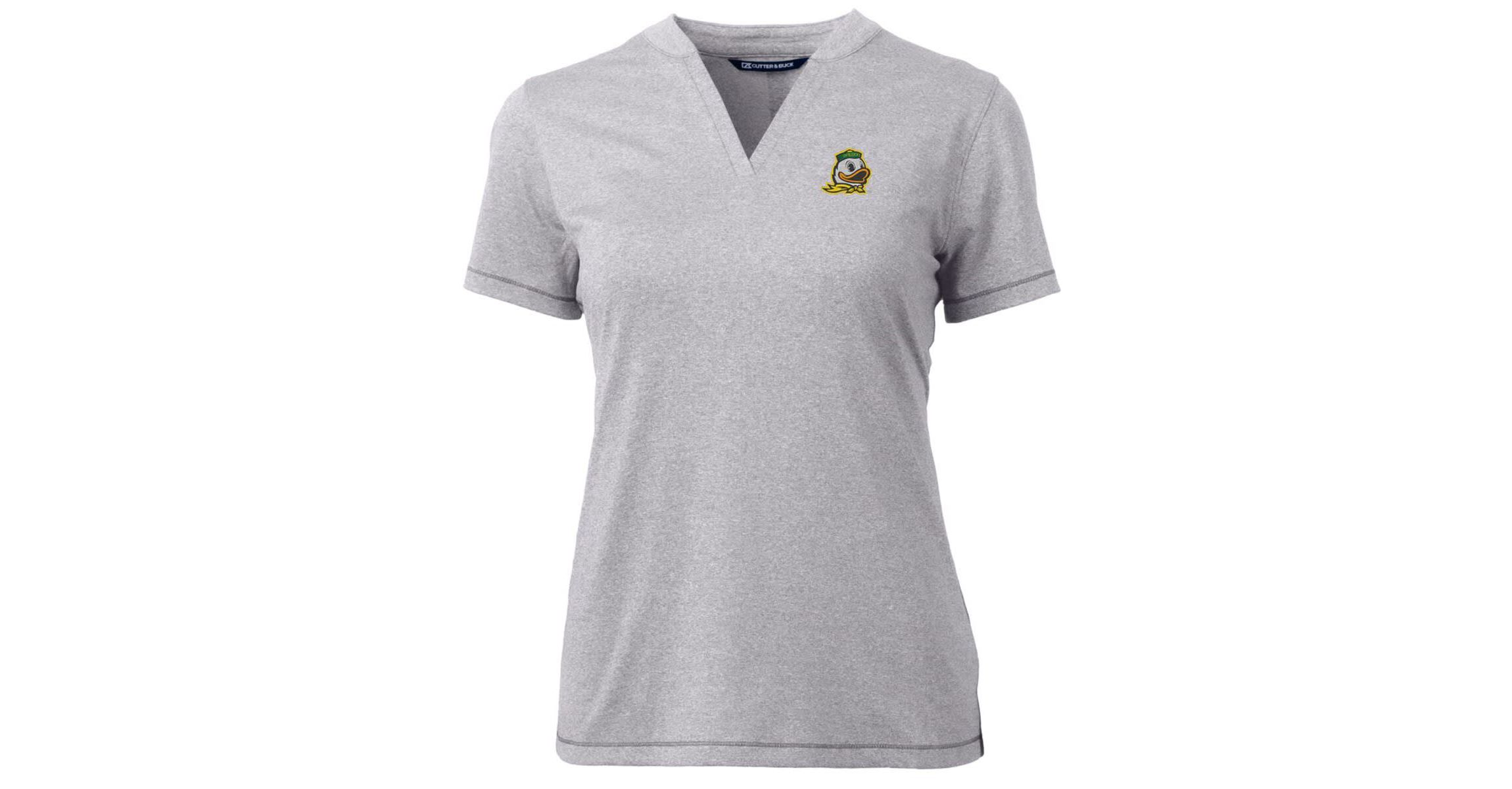 NCAA Oregon Ducks Forge Blade V-Neck Top
