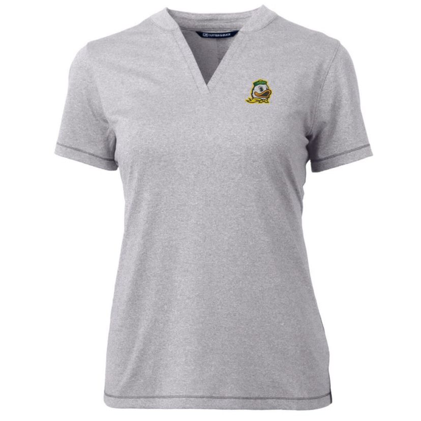NCAA Oregon Ducks Forge Blade V-Neck Top