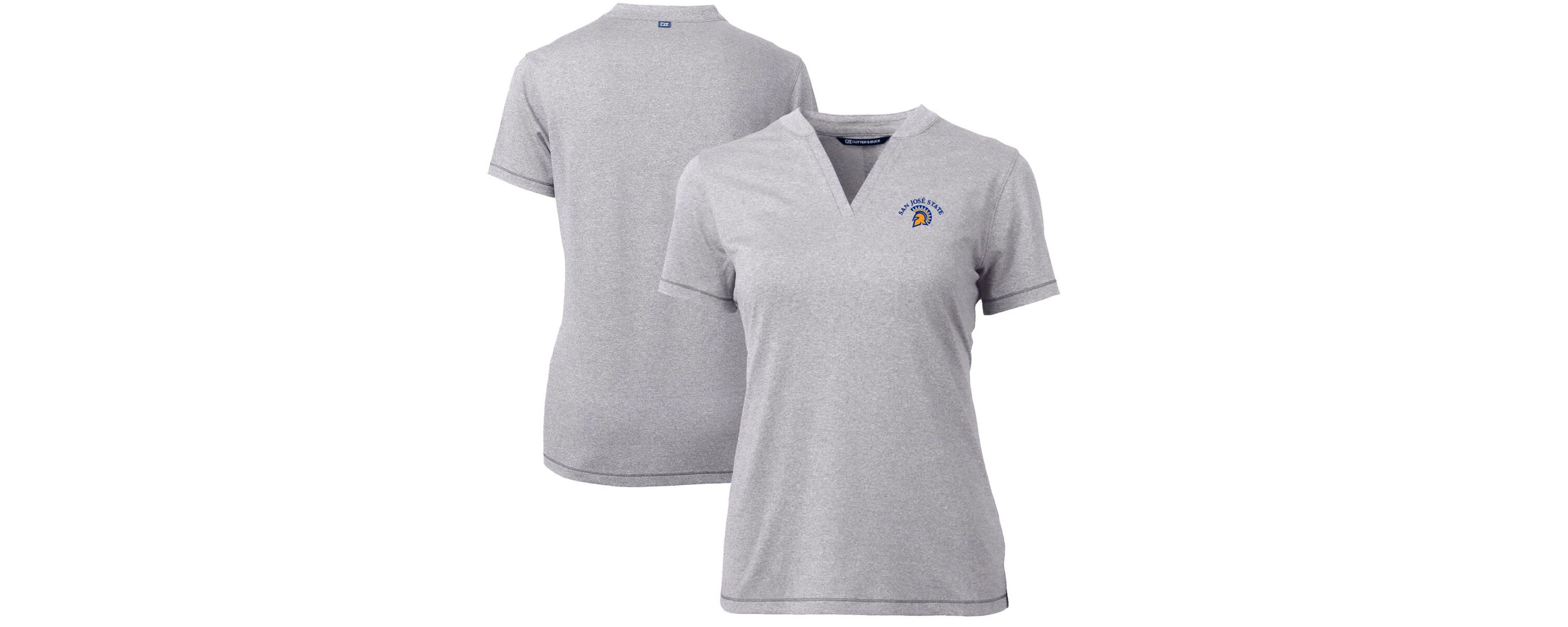 NCAA San Jose State Spartans Forge Blade V-Neck Top