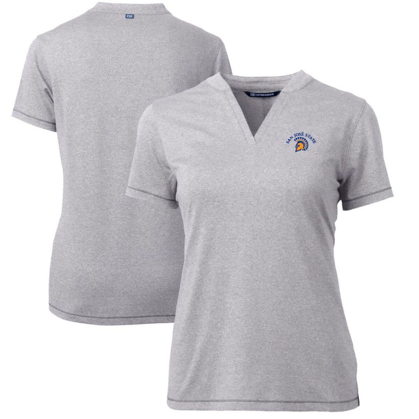 NCAA San Jose State Spartans Forge Blade V-Neck Top