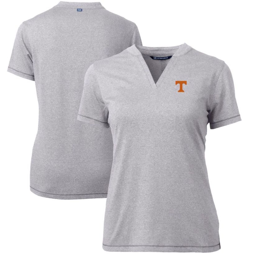 NCAA Tennessee Volunteers Forge Blade V-Neck Top