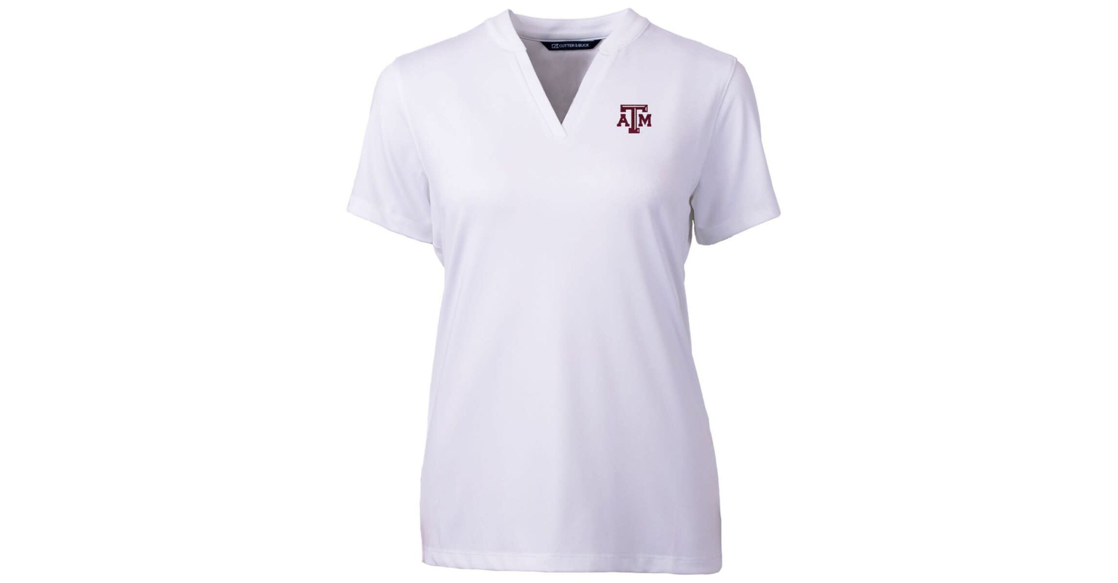 NCAA Texas A&M Aggies Forge Blade V-Neck Top