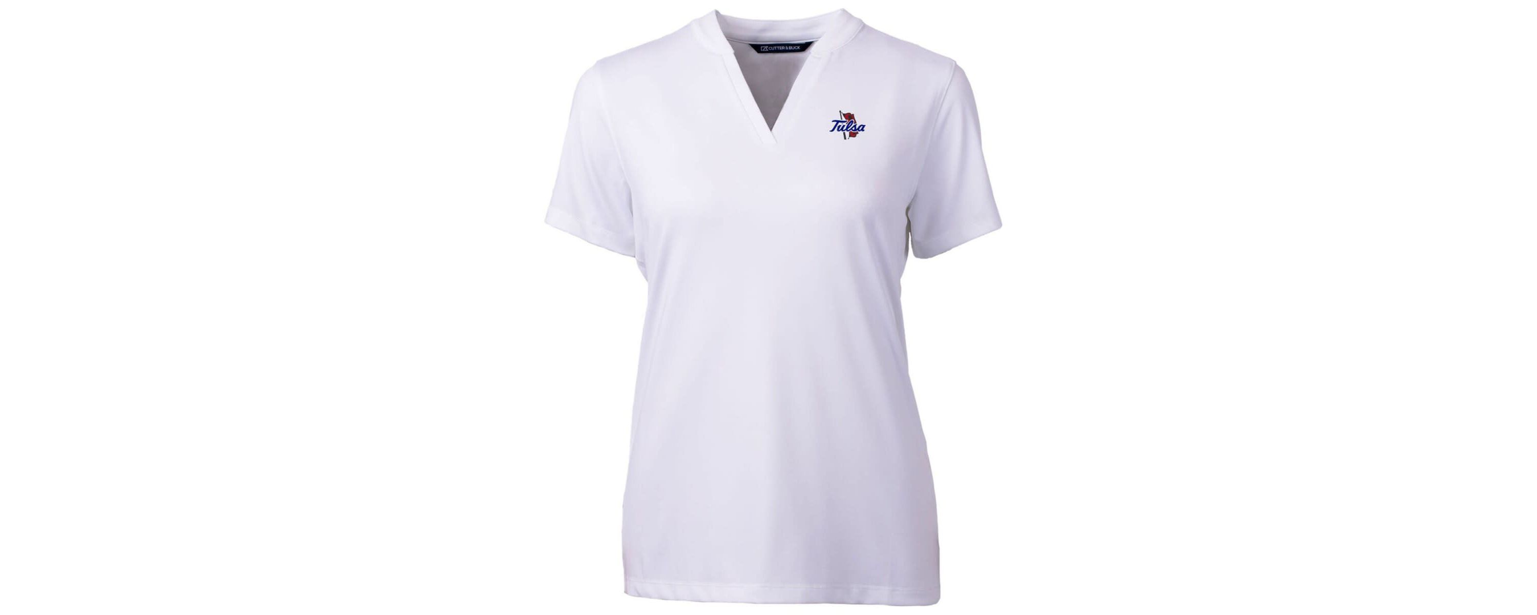 NCAA Tulsa Golden Hurricane Forge Blade V-Neck Top