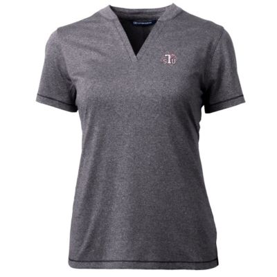 NCAA Heather Texas Southern Tigers Forge Blade V-Neck Top