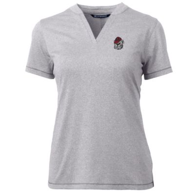 NCAA Georgia Bulldogs Forge Blade V-Neck Top