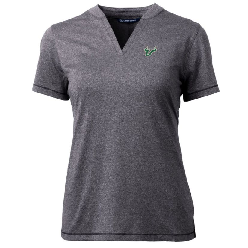 NCAA South Florida Bulls Forge Blade V-Neck Top
