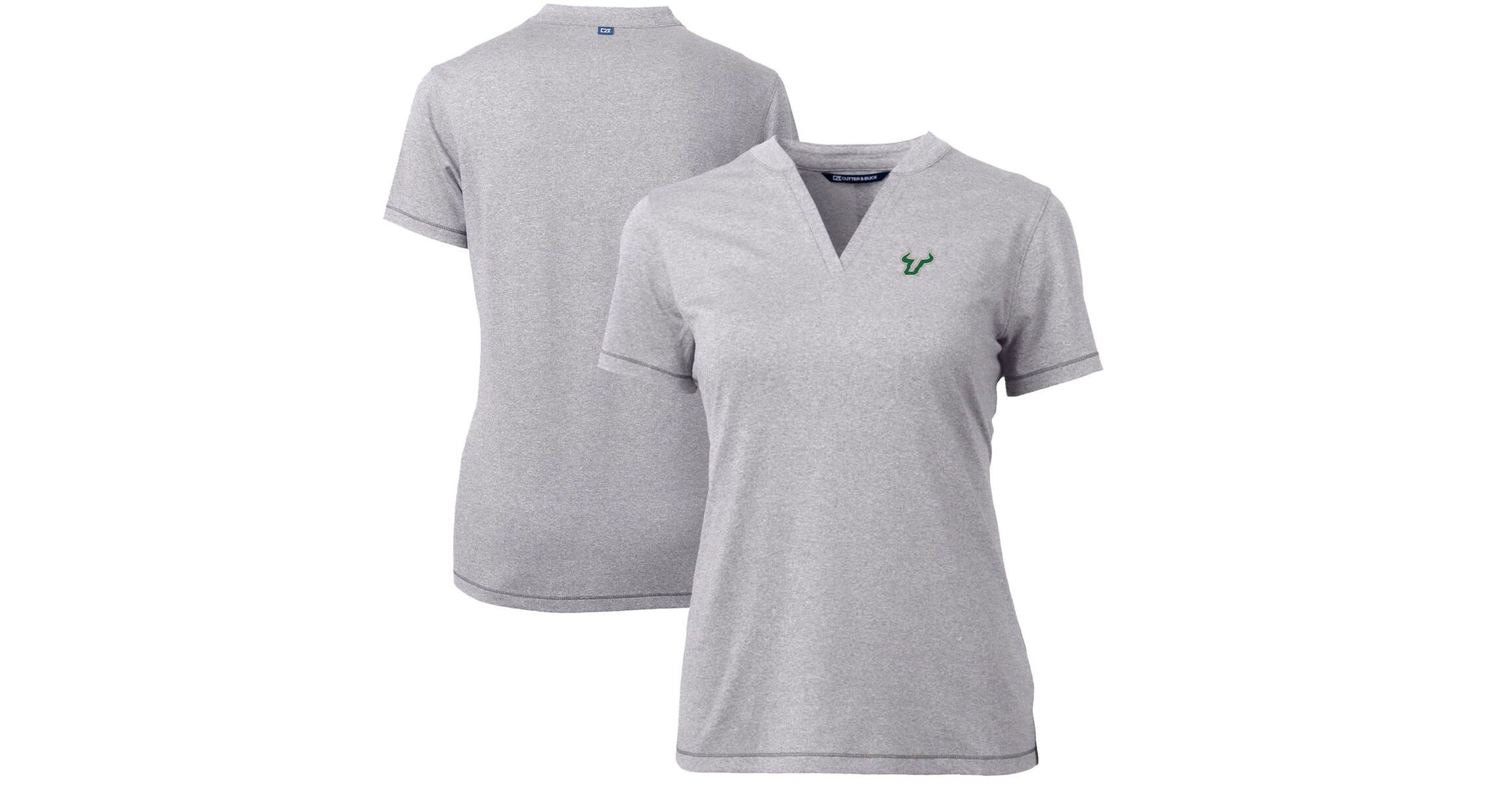 NCAA South Florida Bulls Forge Blade V-Neck Top