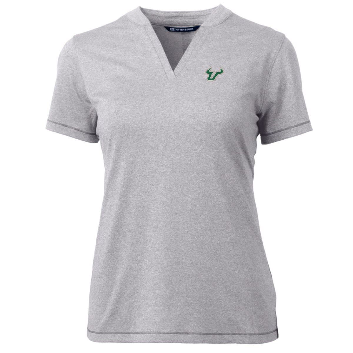 NCAA South Florida Bulls Forge Blade V-Neck Top