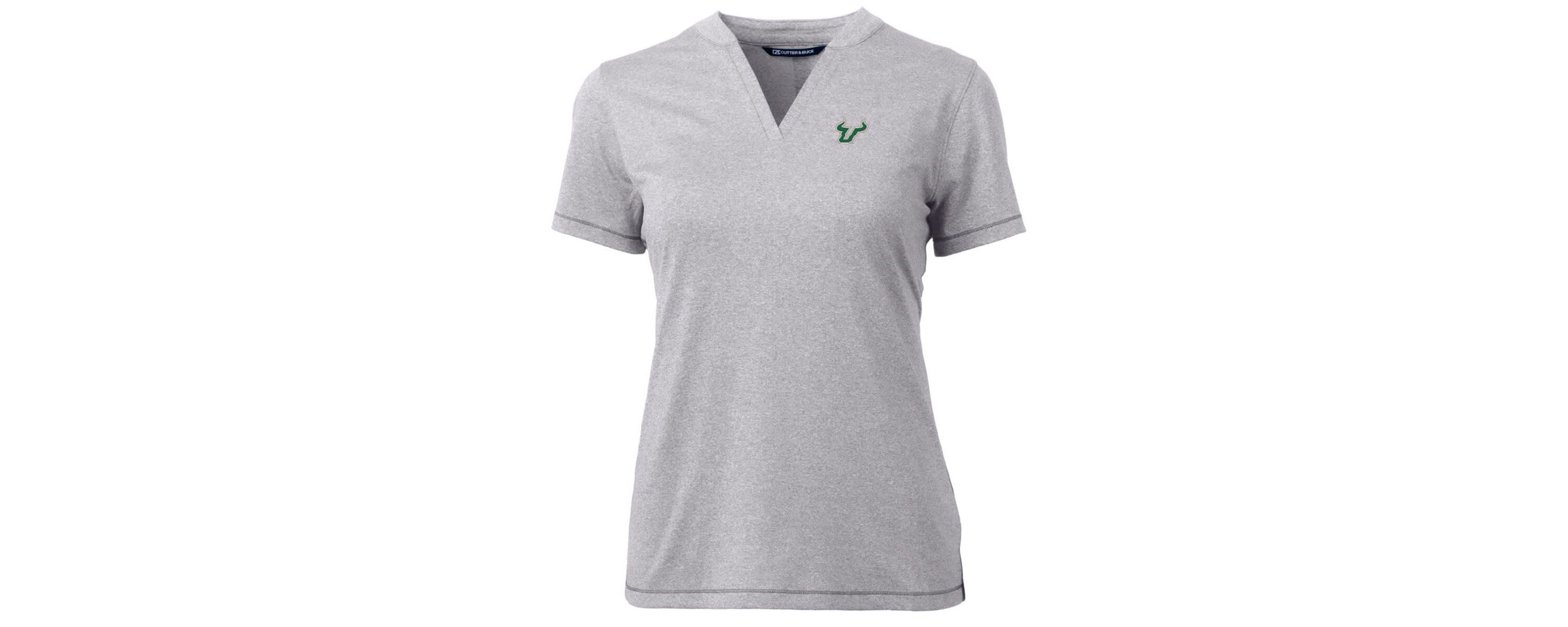 NCAA South Florida Bulls Forge Blade V-Neck Top