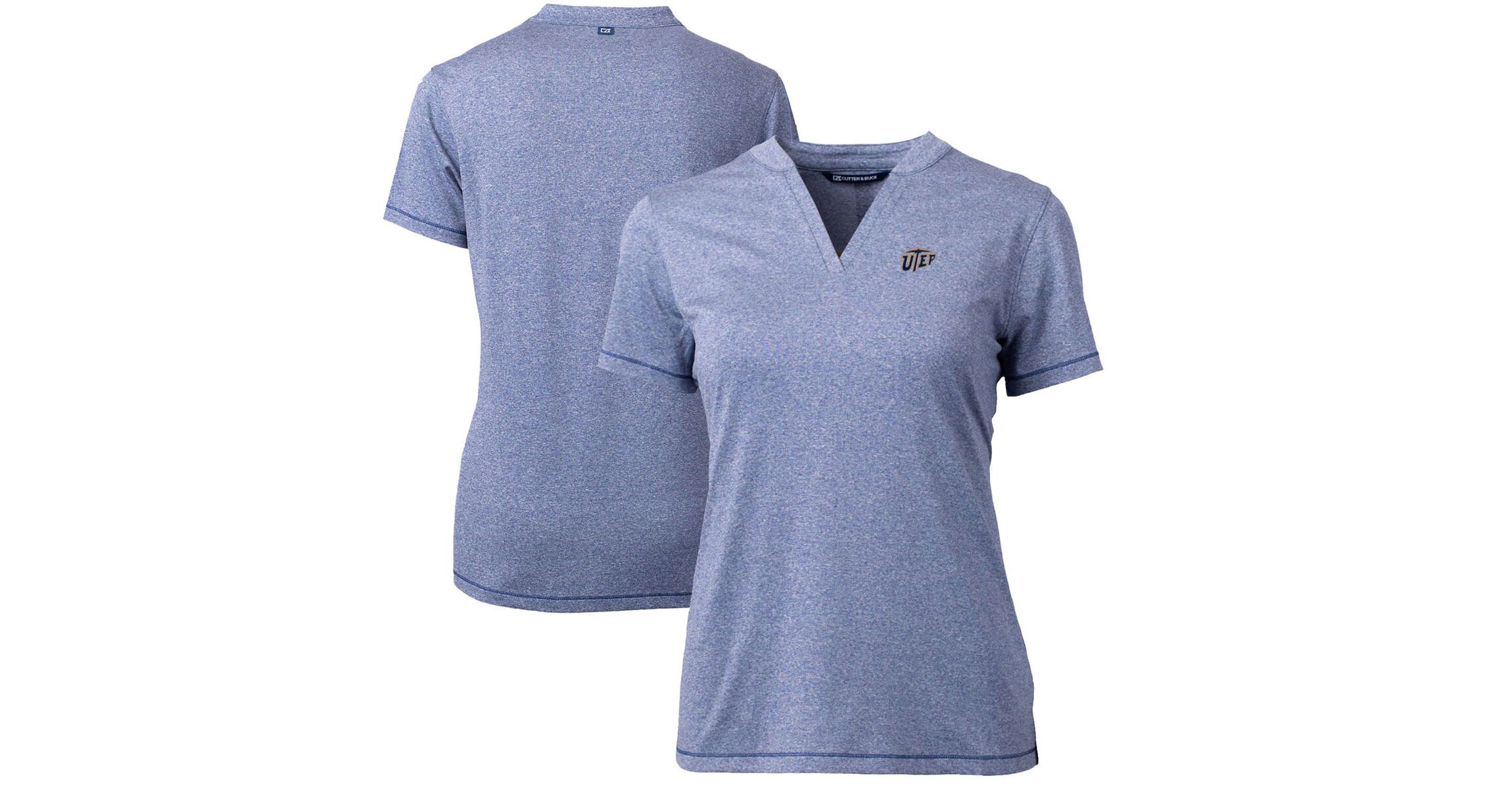 NCAA UTEP Miners Forge Blade V-Neck Top