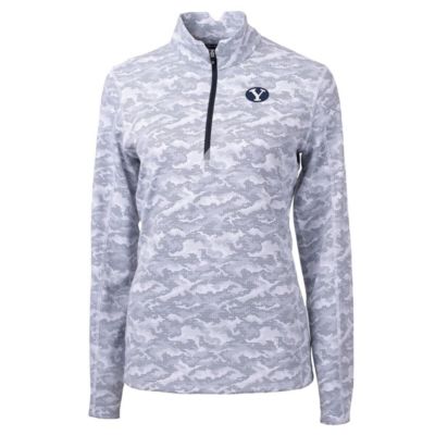 NCAA BYU Cougars Traverse Quarter-Zip Pullover Top