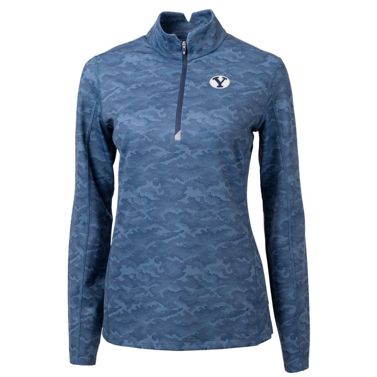 NCAA BYU Cougars Traverse Quarter-Zip Pullover Top